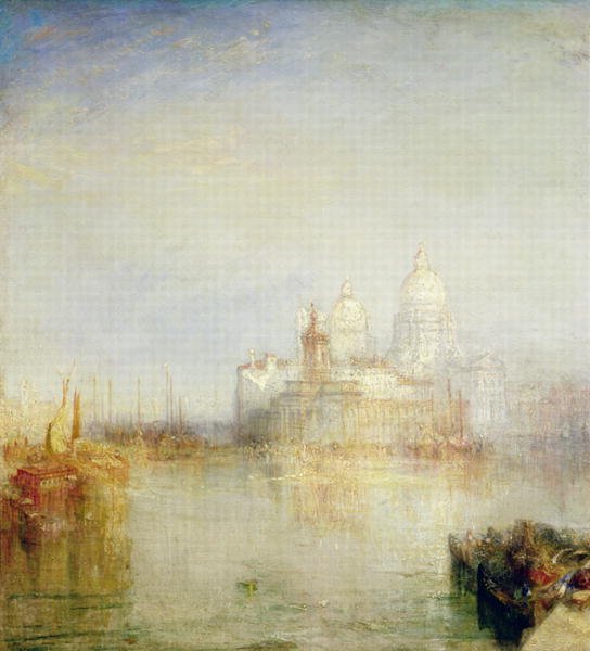 The Dogana and Santa Maria della Salute, Venice, 1843 2