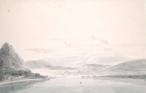 Lake of Klontal, after John Robert Cozens 1752-99