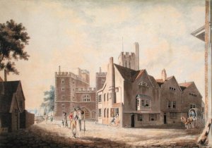 A View of the Archbishops Palace, Lambeth, 1790