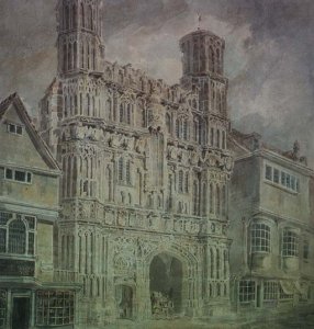 Christchurch Gate, Canterbury, c.1792-93