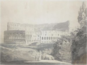 View Of The Colosseum, Rome