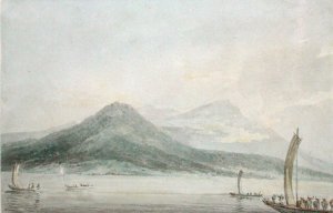 Lago Maggiore from Isola Borromena, c.1795