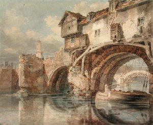 Old Welsh Bridge, Shrewsbury, 1794