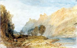 Bruderburgen on the Rhine, 1817