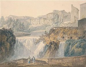 Falls Of The Anio At Tivoli